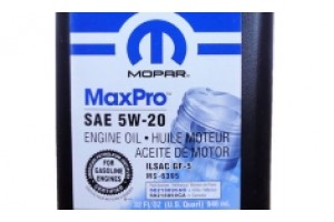 Моторне мастило Mopar MaxPro SAE 5w20