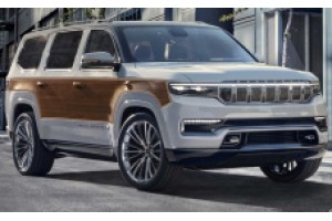 Jeep Grand Wagoneer 2022 року з дерев'яними панелями, не піде в серію, але виглядає він приголомшливо