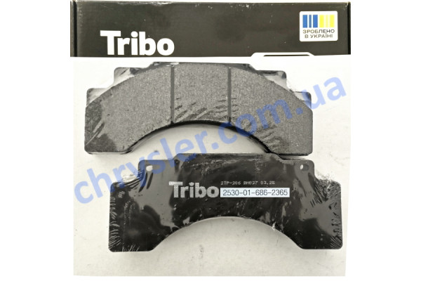 TRIBO 2TP206 Колодки гальмівні