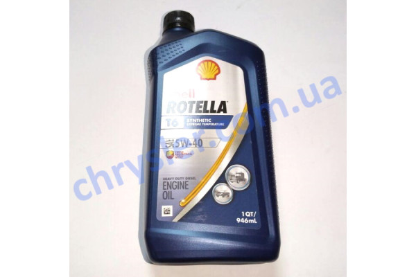 SHELL 5W40-ROTELLA-T6 Моторна олива