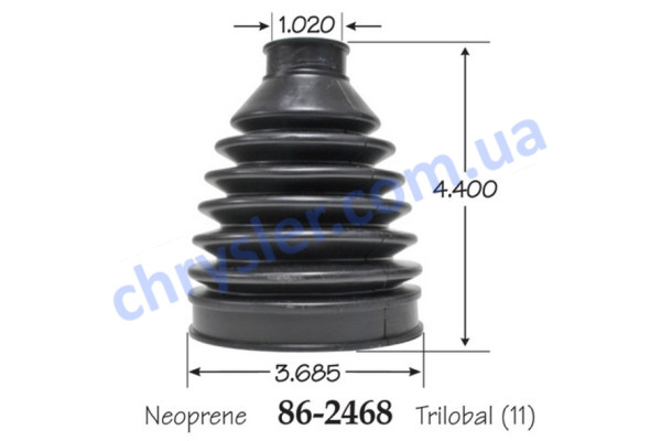 Купити 862468D Пильовик ШРКШ JEEP PATRIOT - Chrysler
