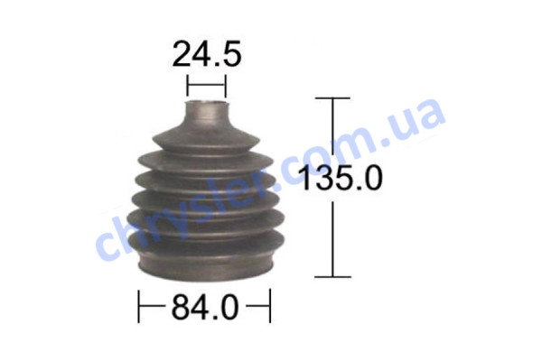MEVOTECH DX439 Пильовик ШРКШ