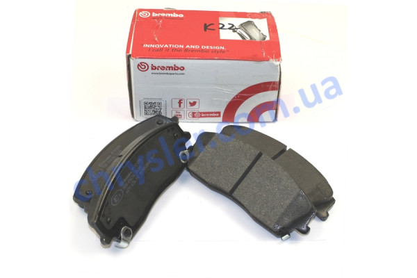 BREMBO P11019 Колодки гальмівні
