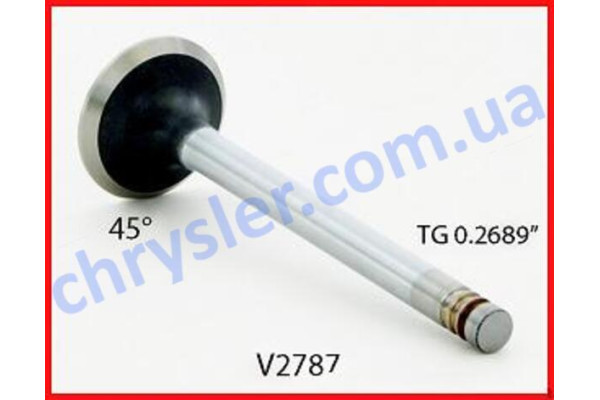 ENGINETECH PART V2787 Клапан випускний