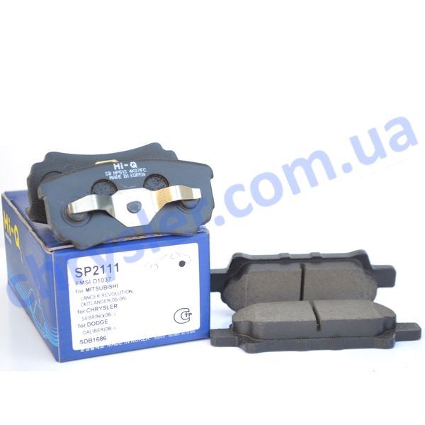 Sp2111 колодки применяемость